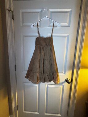 Short Brown Dress